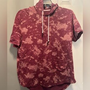 Carbon short sleeve hoodie